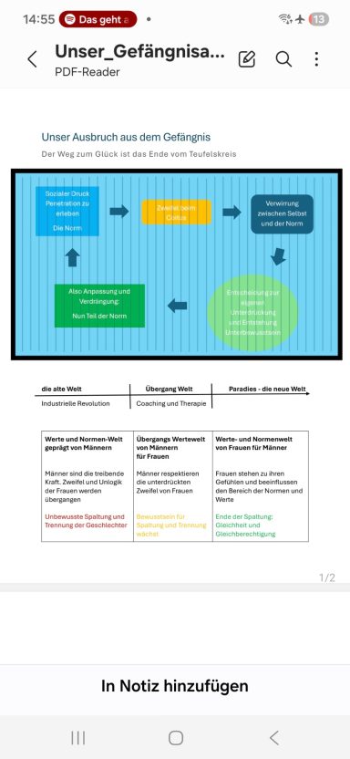 Diagramm mit einem Prozessablauf in verschiedenen Phasen und Entscheidungsprozessen.